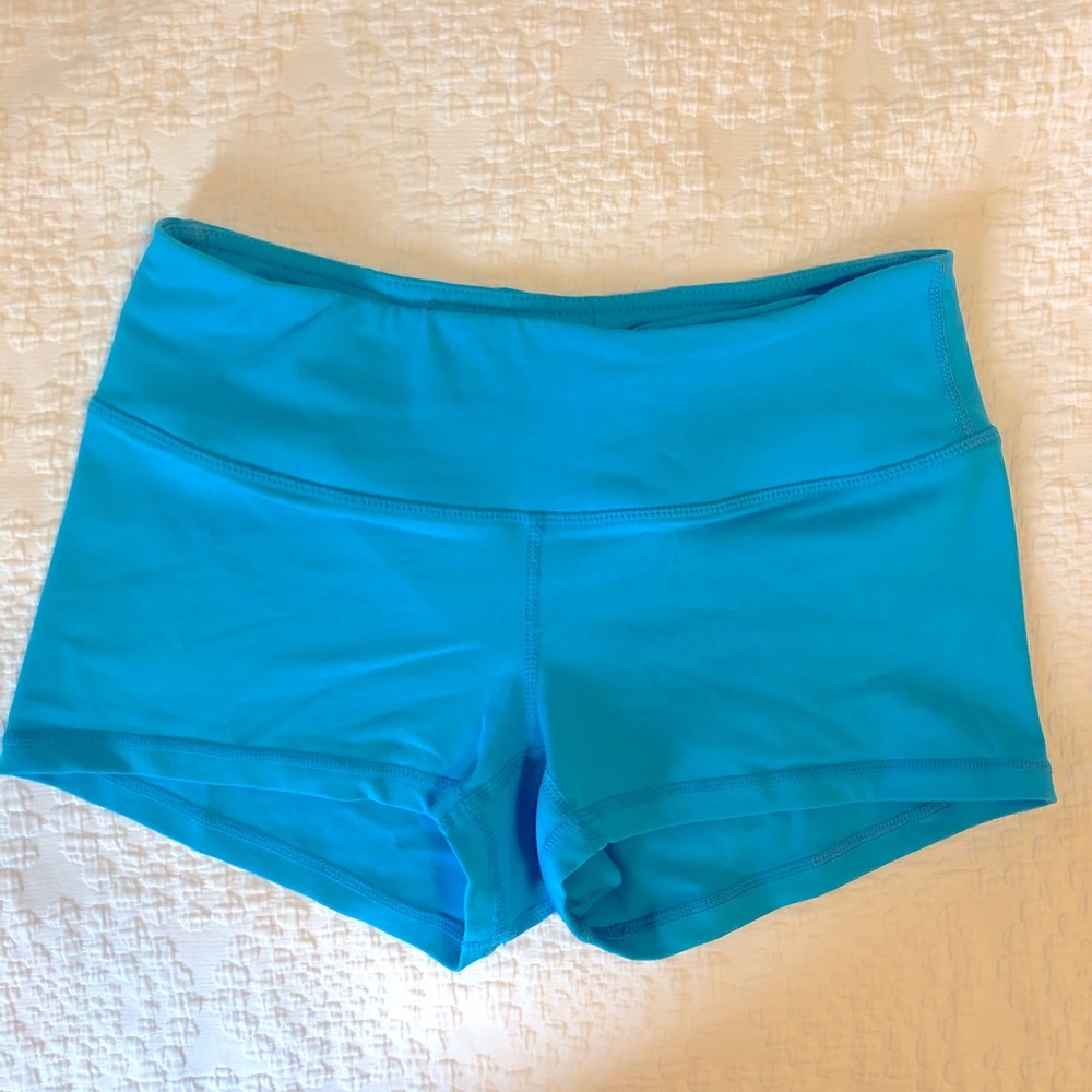 Light Blue Booty Shorts